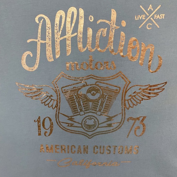 NWT Affliction Tee - Picture 5 of 9